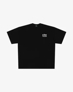 A FEW GOOD KIDS SS23 BASIC LOGO BLACK TEE