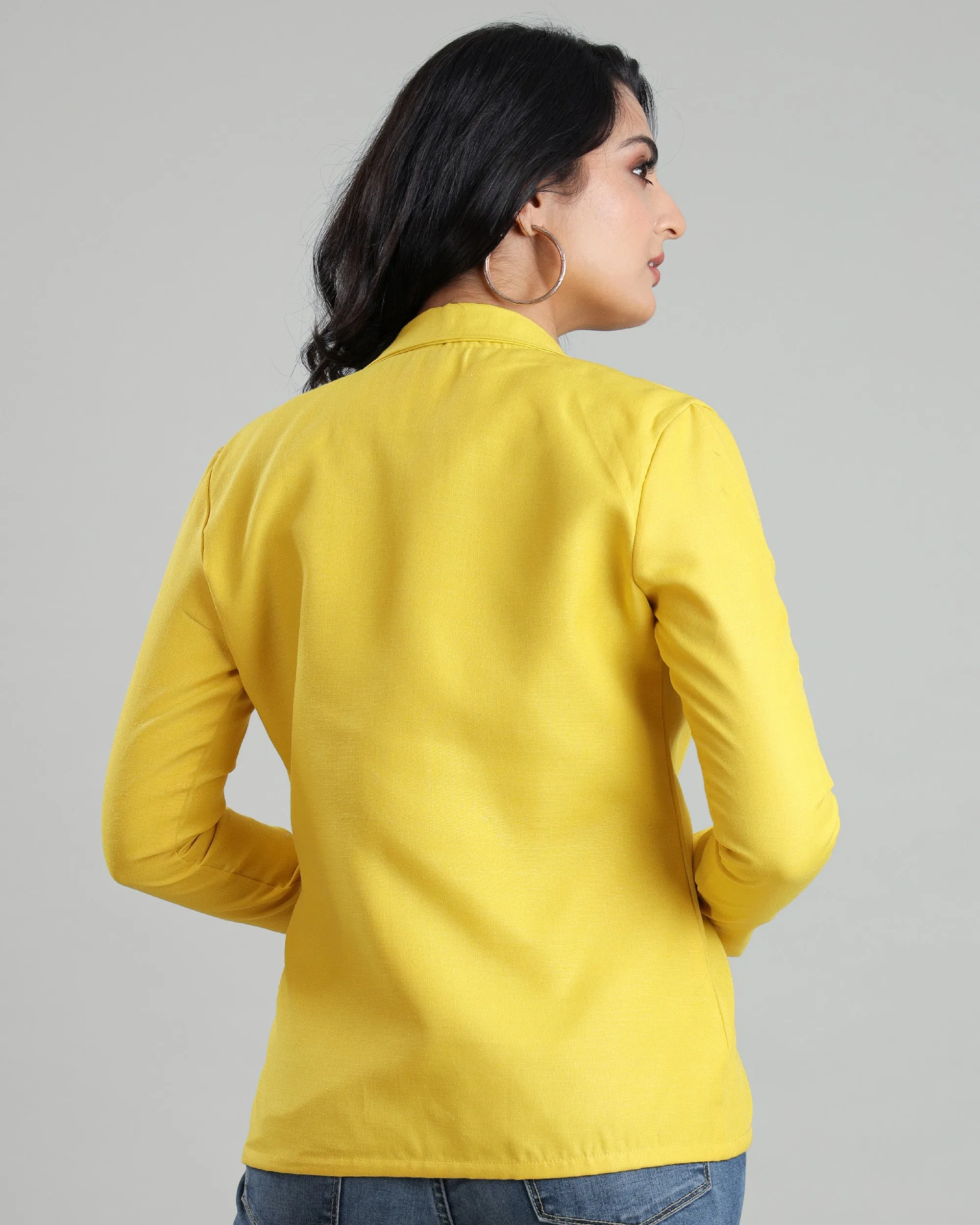All-Day Comfort: Women's Plain Everyday Jacket