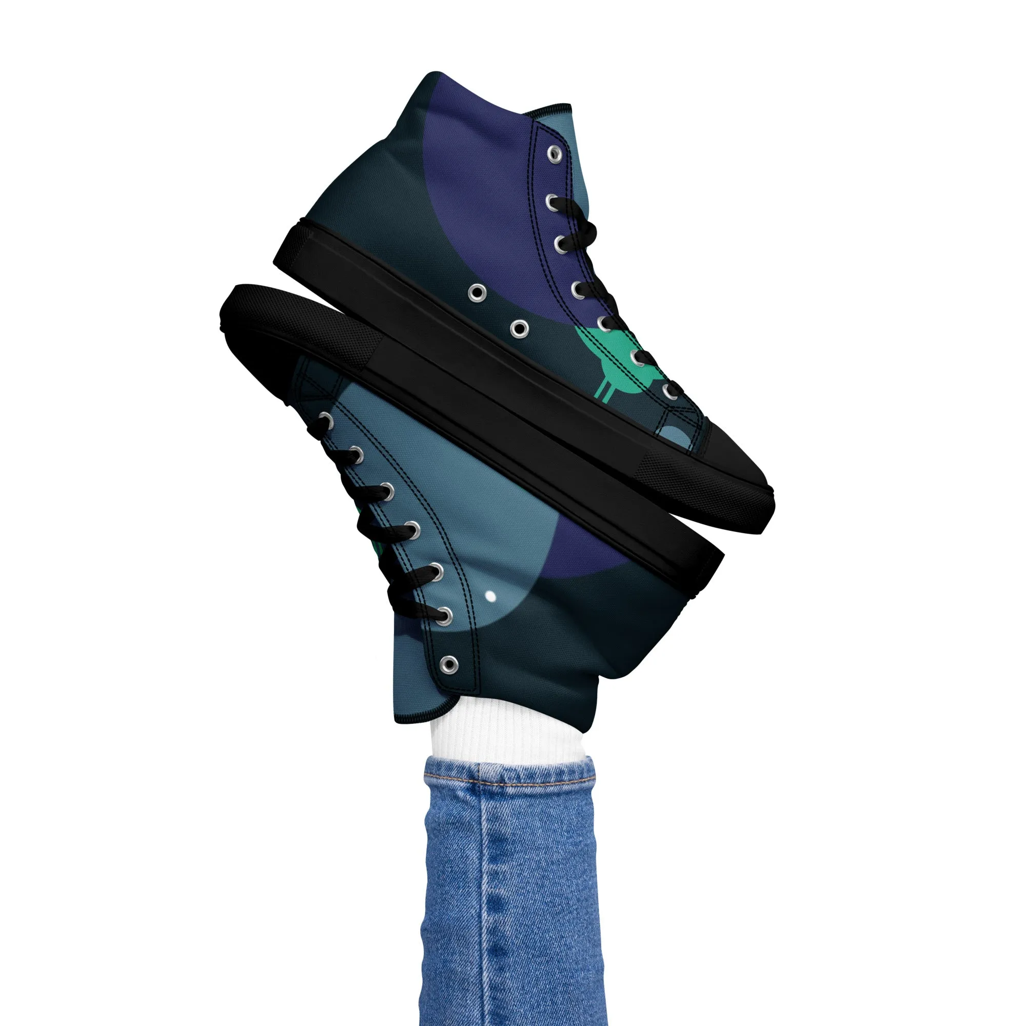 ARTIST Women’s High Top Canvas Shoes