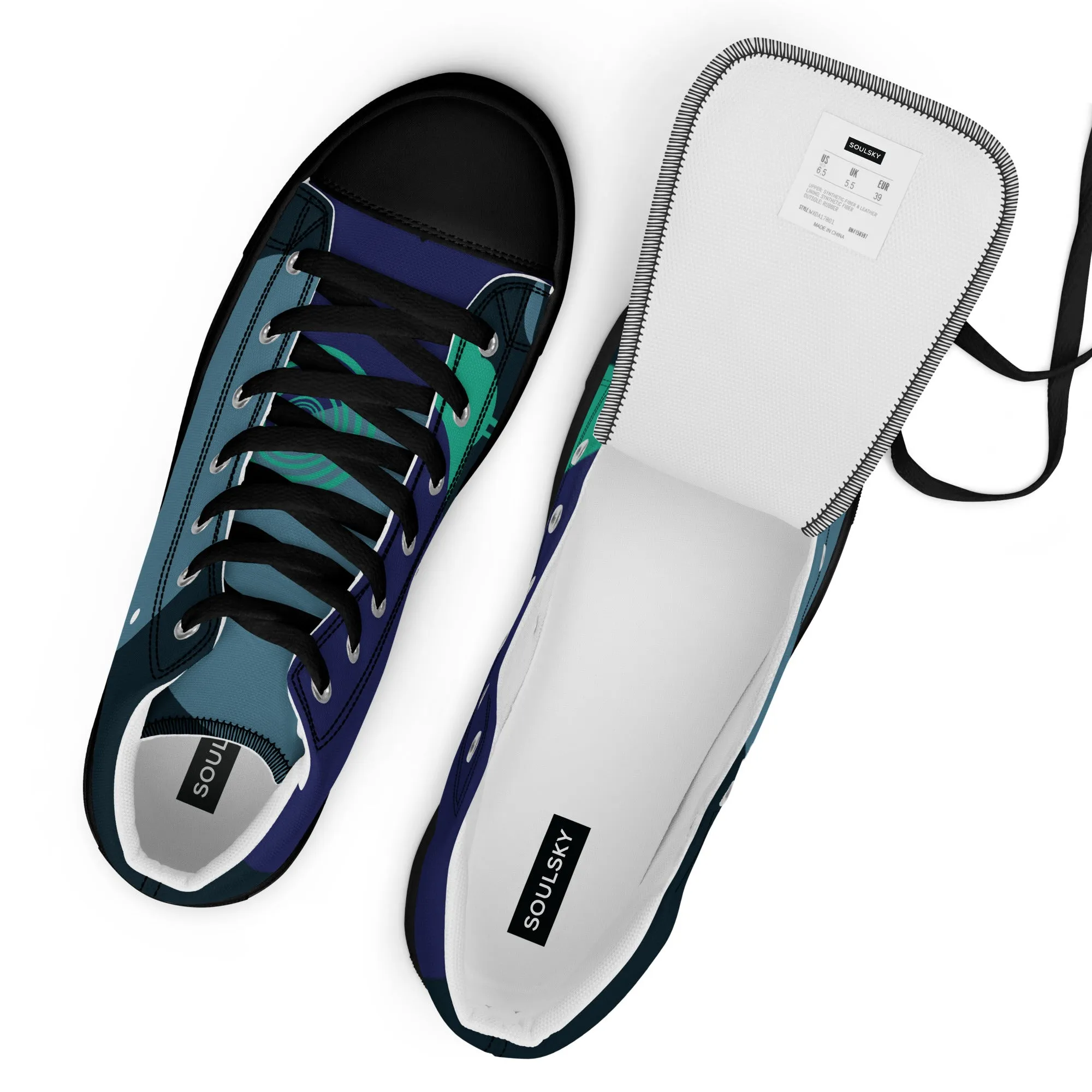 ARTIST Women’s High Top Canvas Shoes