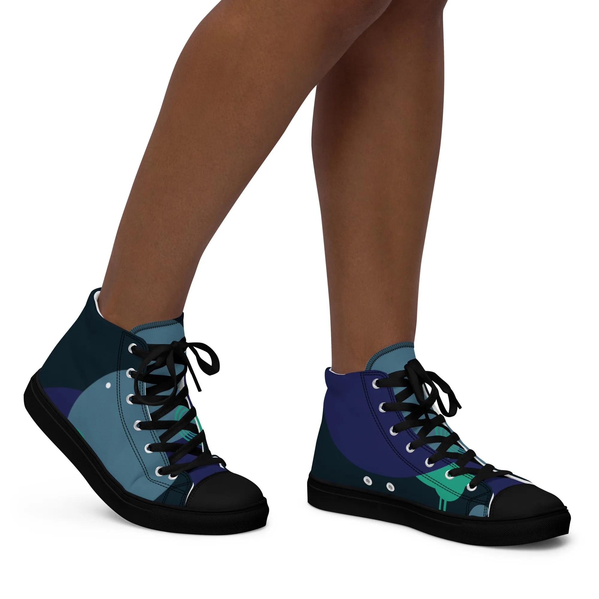 ARTIST Women’s High Top Canvas Shoes