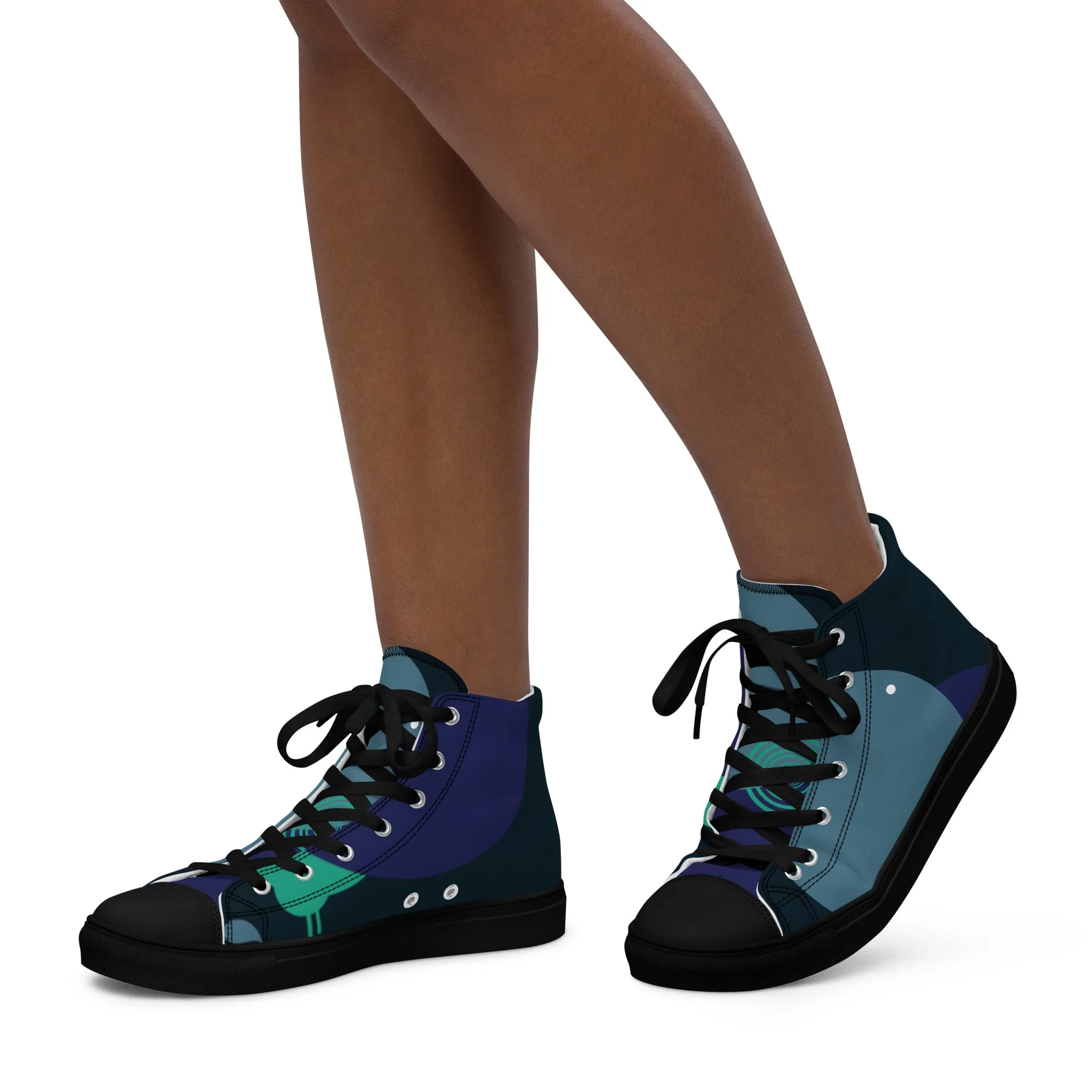 ARTIST Women’s High Top Canvas Shoes