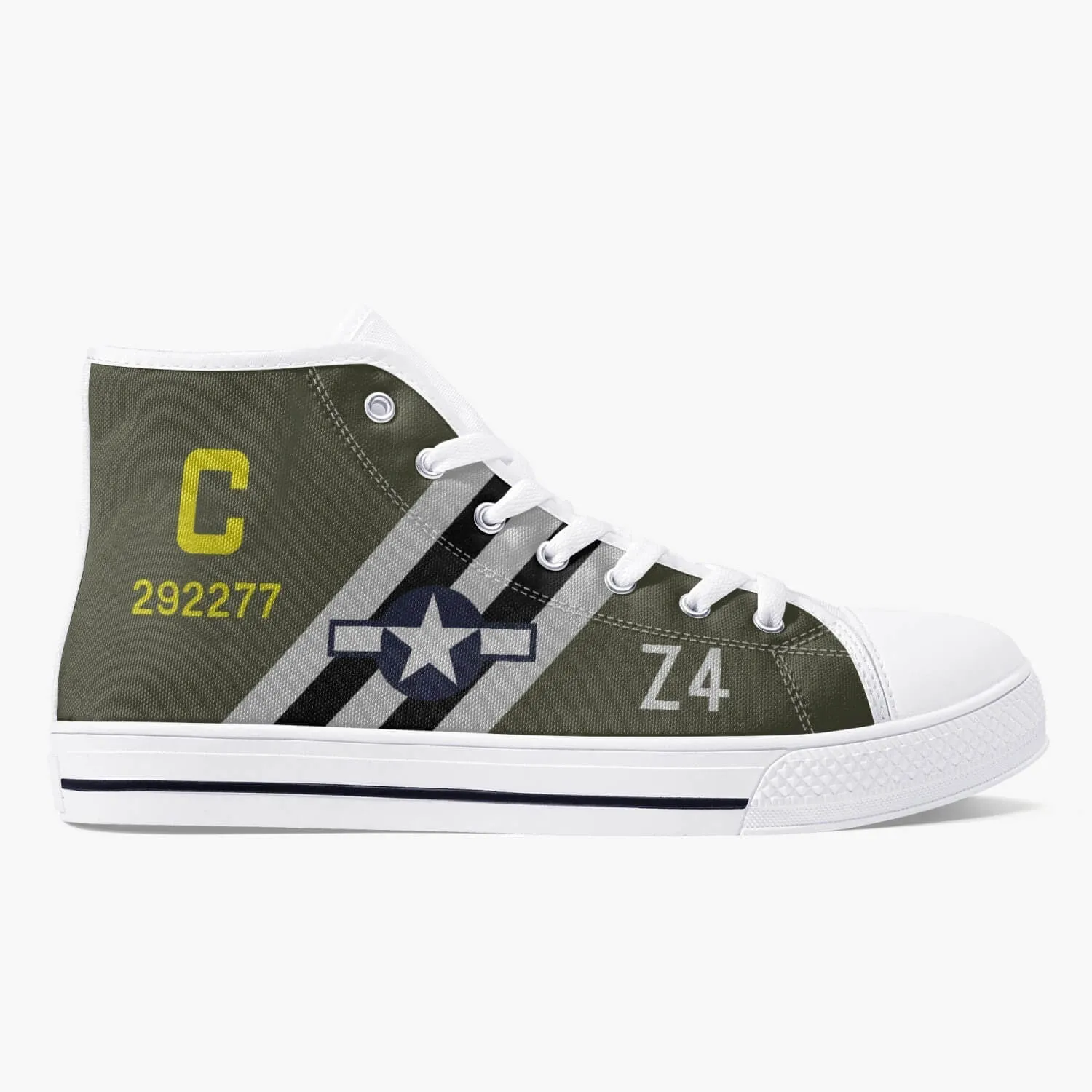 C-47 "Boogie Baby" High Top Canvas Shoes