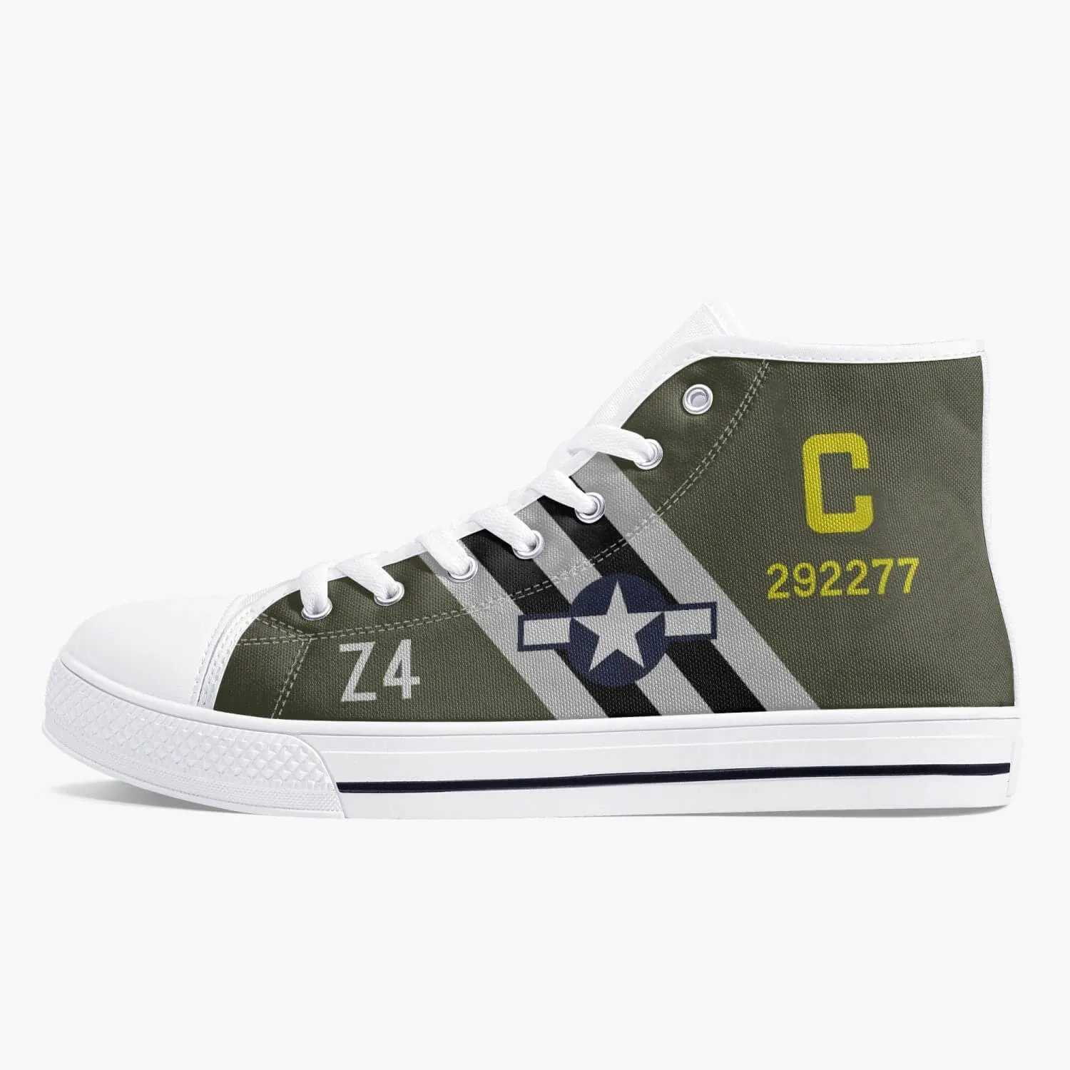 C-47 "Boogie Baby" High Top Canvas Shoes