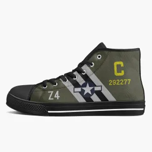 C-47 "Boogie Baby" High Top Canvas Shoes