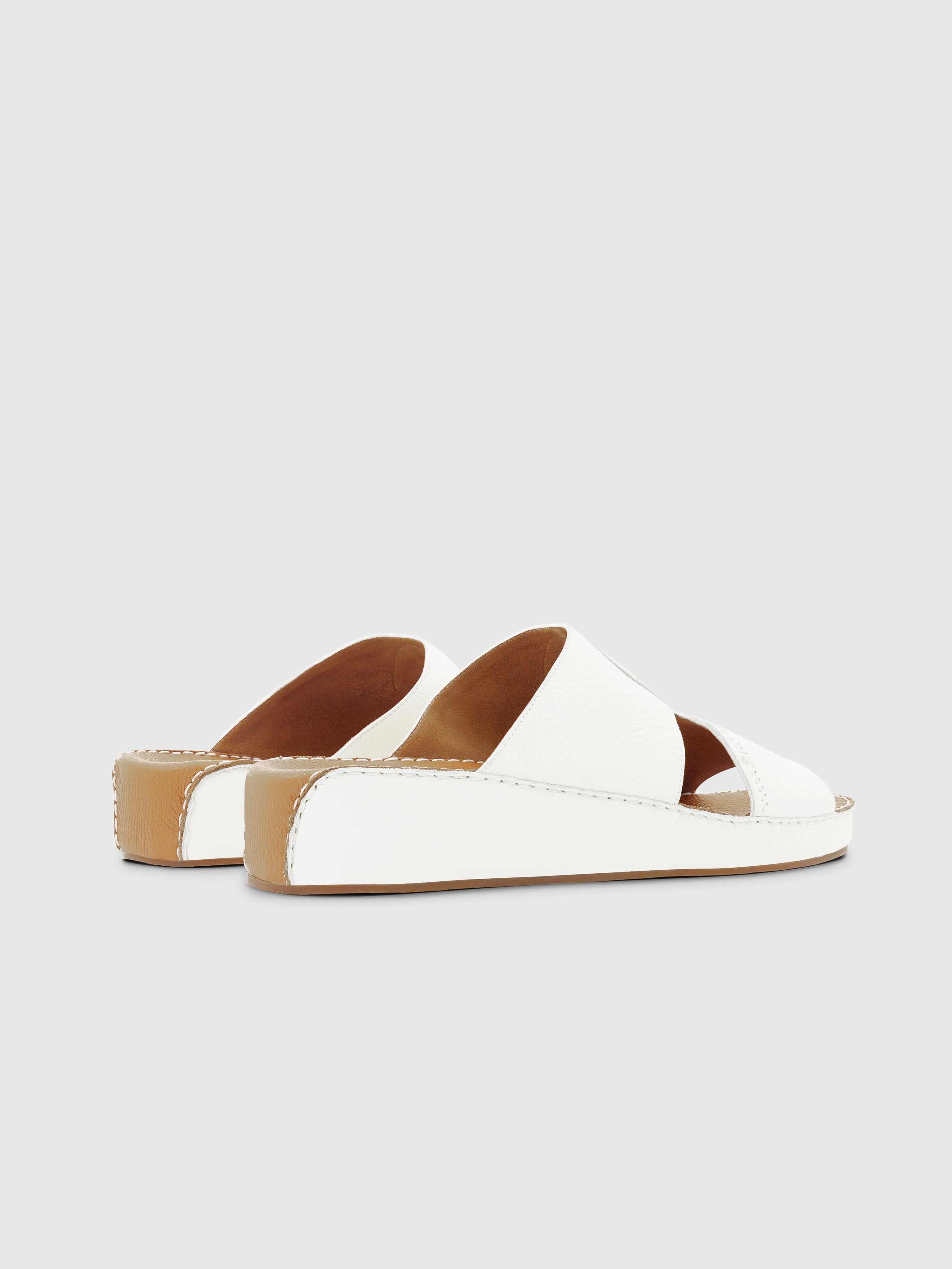 Deerskin Sandals White