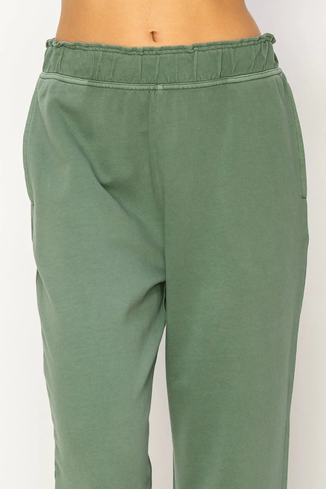 DZ24C346-D-High Waist Flare Pants