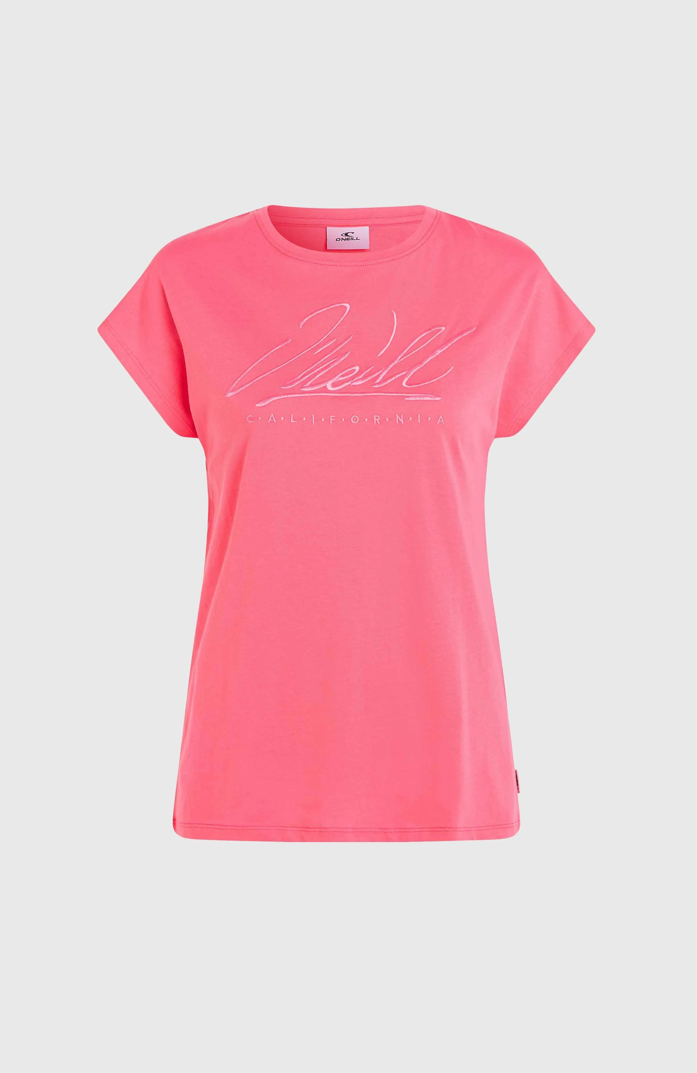 Essentials O'Neill Signature T-Shirt | Perfectly Pink