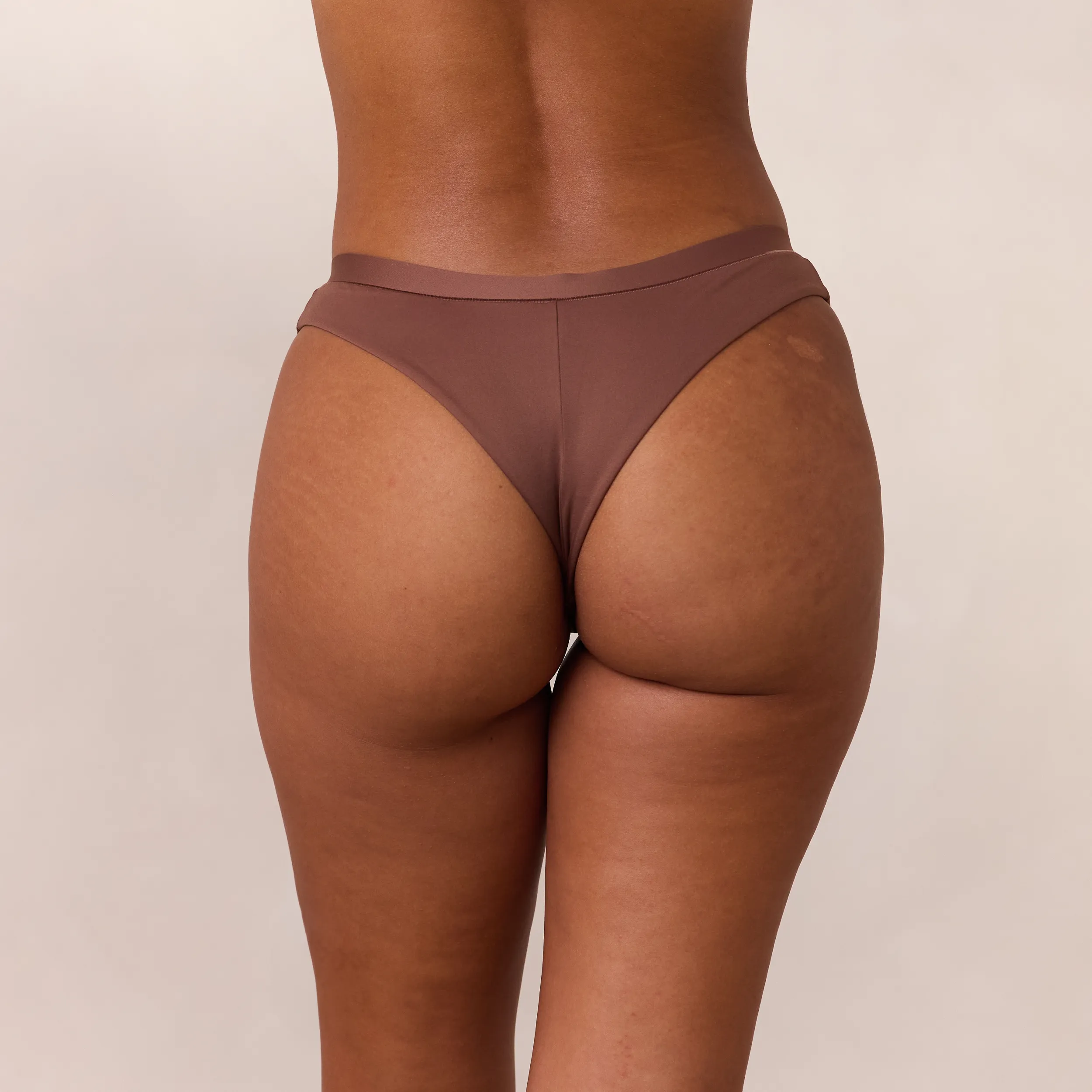 Everyday Comfort Brazilian Briefs - Nutmeg