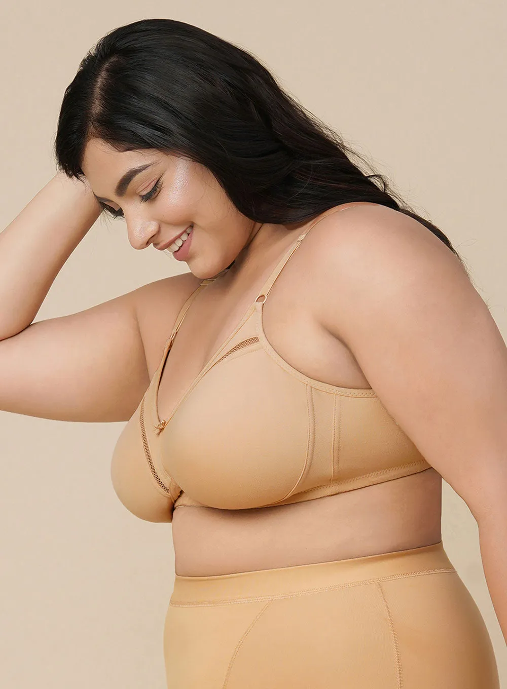 Everyday Plus Size Non-Padded Comfort Bra (PBBR1032)
