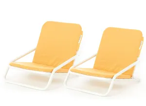 Golden Beach Chair Set