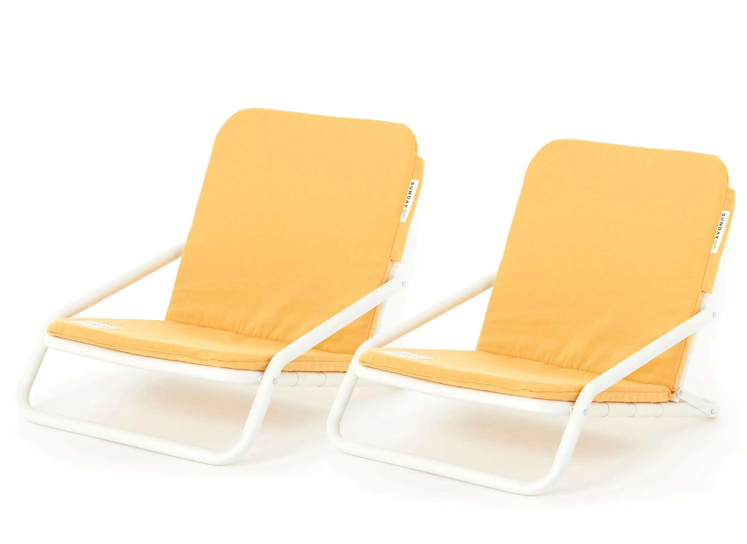 Golden Beach Chair Set