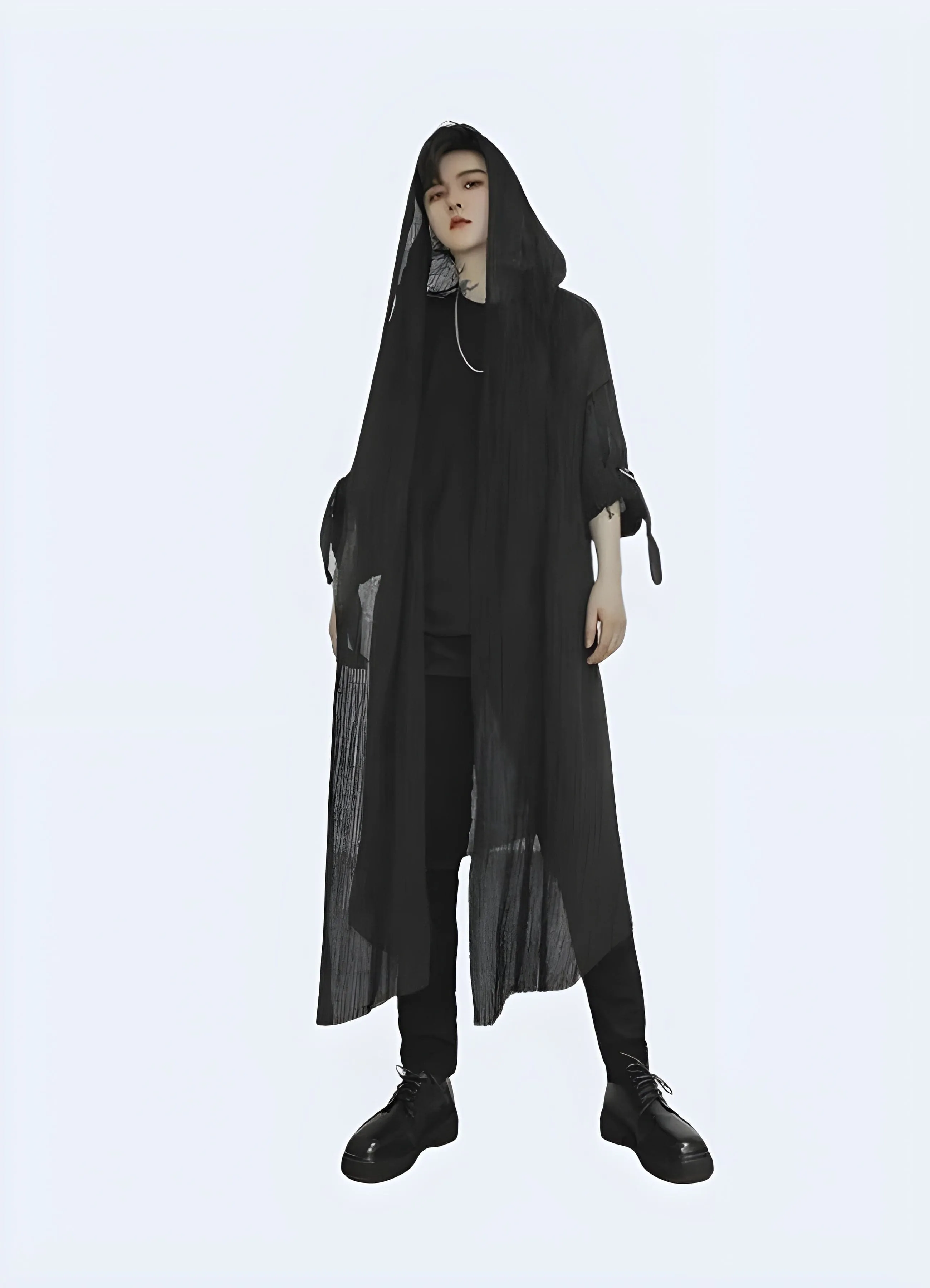 Hooded Streetwear Cloak
