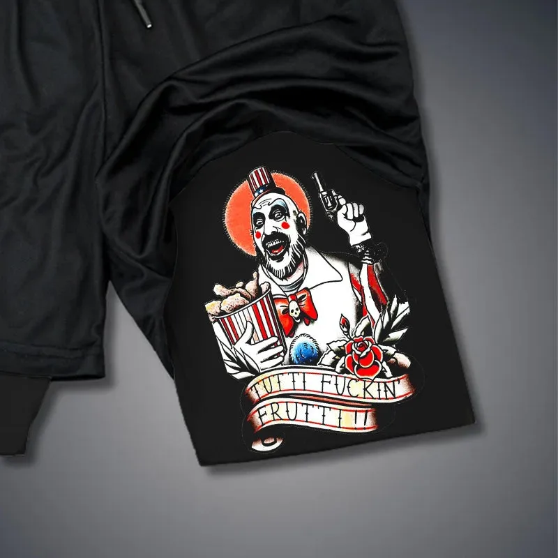 HORRIBLE JOKER GYM PERFORMANCE SHORTS