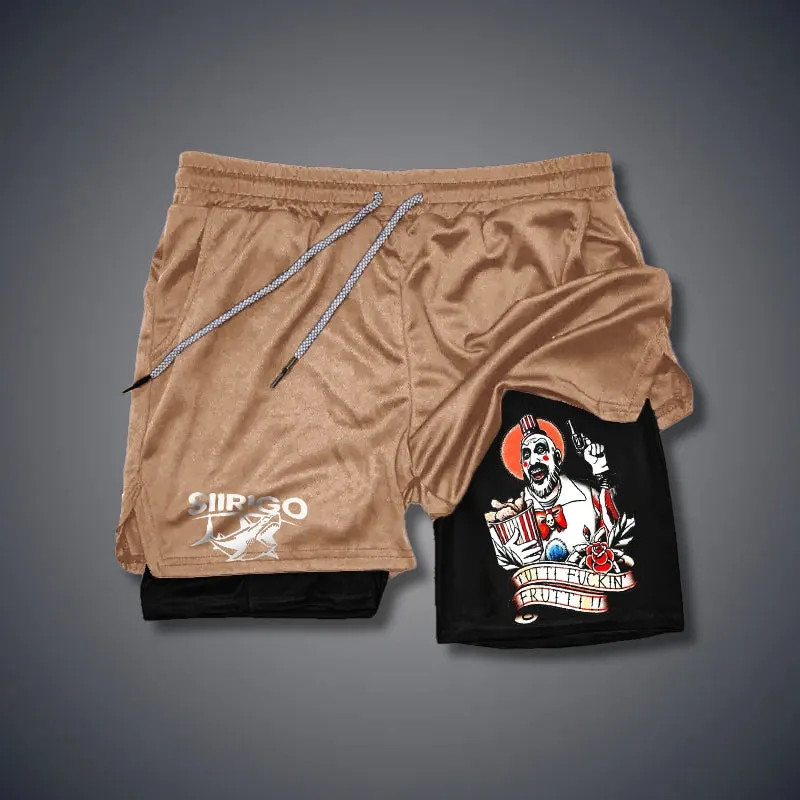 HORRIBLE JOKER GYM PERFORMANCE SHORTS