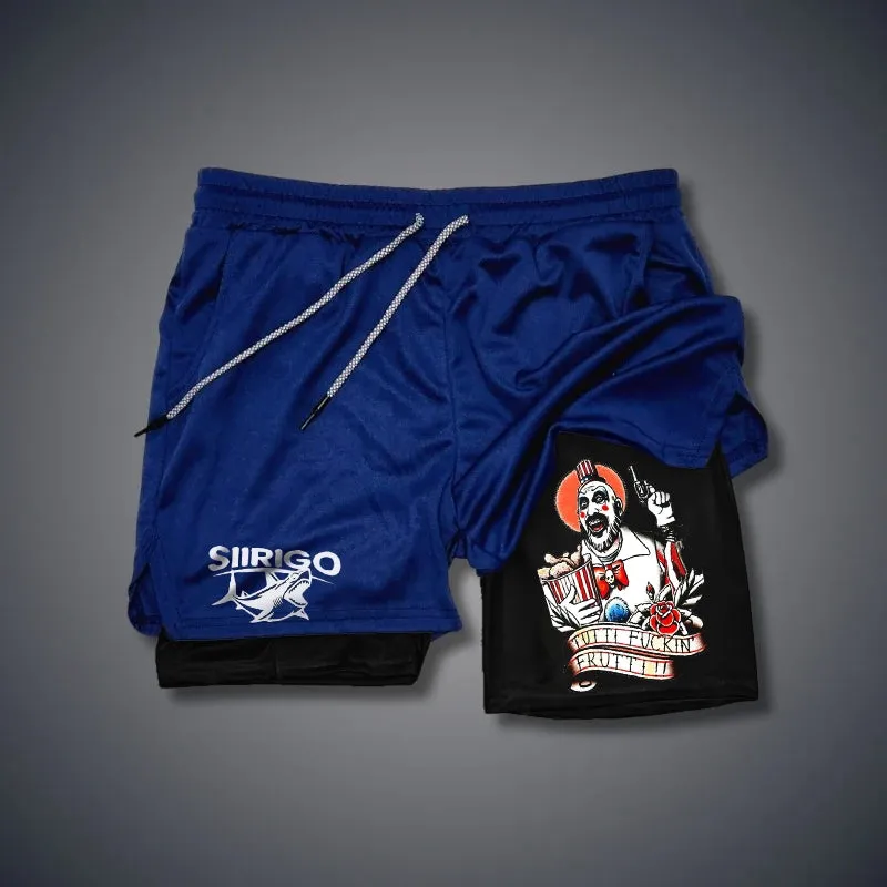 HORRIBLE JOKER GYM PERFORMANCE SHORTS