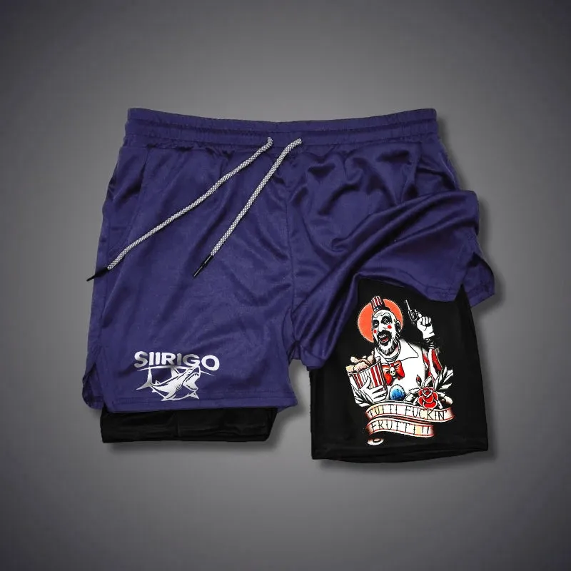 HORRIBLE JOKER GYM PERFORMANCE SHORTS
