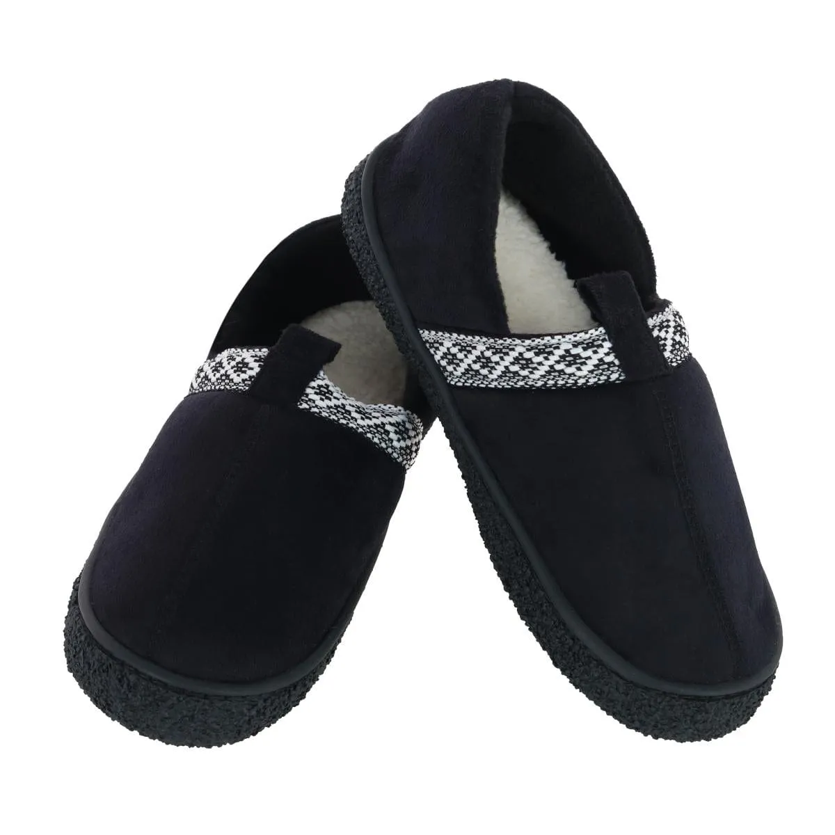 Isotoner Women's Sienna Recycled Microsuede Closed Back Slipper