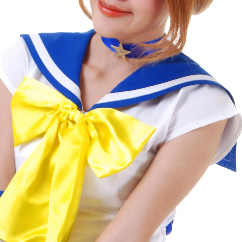 Japanese School Uniform Sailor Uranus Cosplay Costume