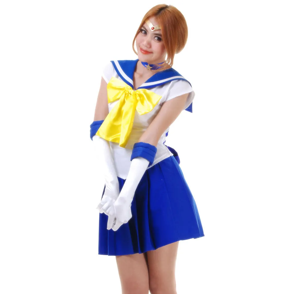 Japanese School Uniform Sailor Uranus Cosplay Costume