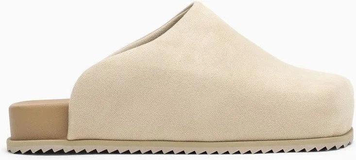 Men's Mules Truck In Leatherette in Beige | Size 40 | Trouser0041MSUE