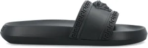Men's Palazzo Sliders in Black | Size 40 | 24P1008733DGO9G Color 1B000