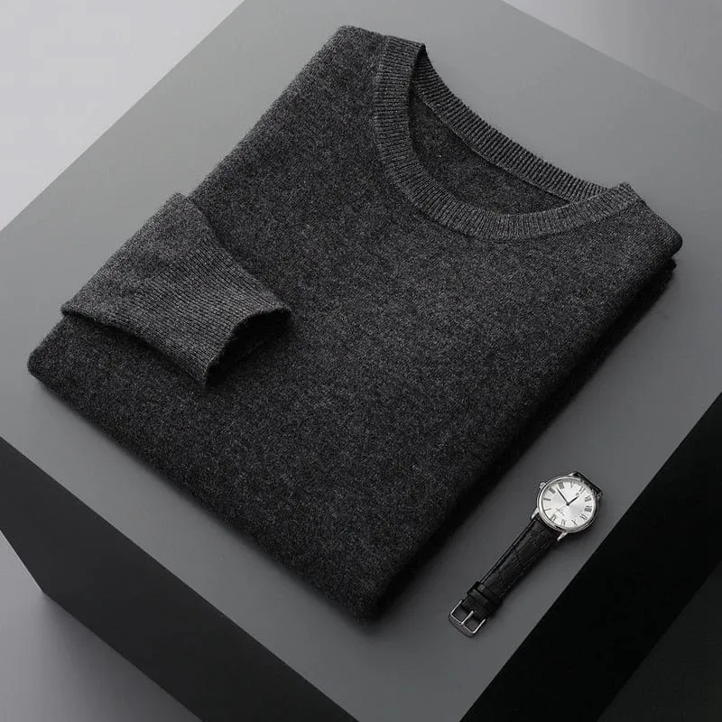 Men's Warm Wool Jumper for Everyday Comfort | Ideal for Autumn/Winter Everyday Wear