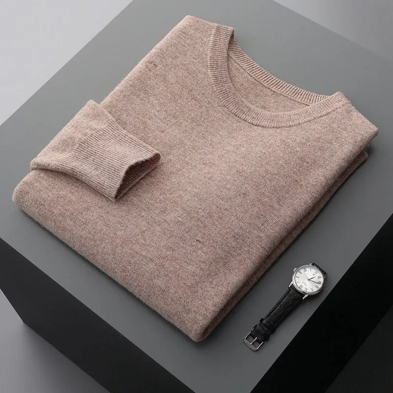 Men's Warm Wool Jumper for Everyday Comfort | Ideal for Autumn/Winter Everyday Wear