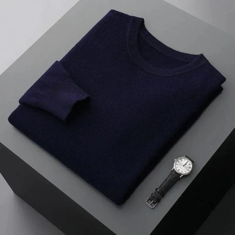 Men's Warm Wool Jumper for Everyday Comfort | Ideal for Autumn/Winter Everyday Wear