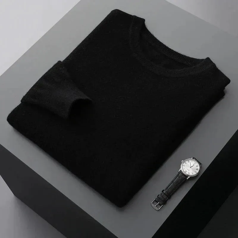 Men's Warm Wool Jumper for Everyday Comfort | Ideal for Autumn/Winter Everyday Wear