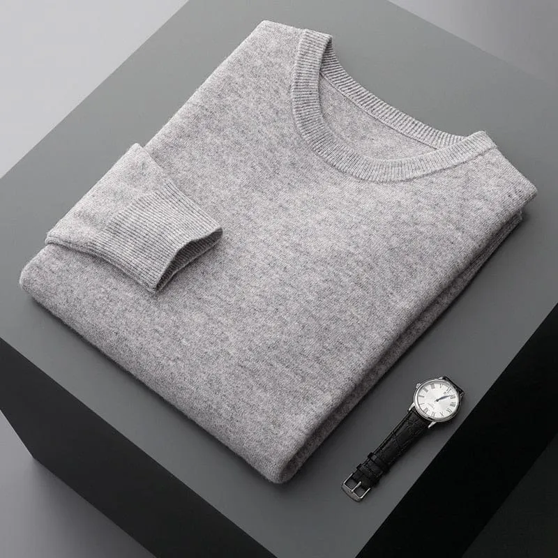 Men's Warm Wool Jumper for Everyday Comfort | Ideal for Autumn/Winter Everyday Wear