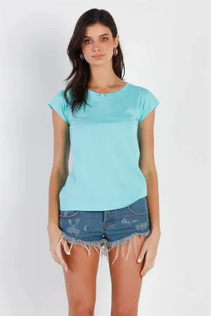 Mint Short Sleeve T-Shirt Top /3-3