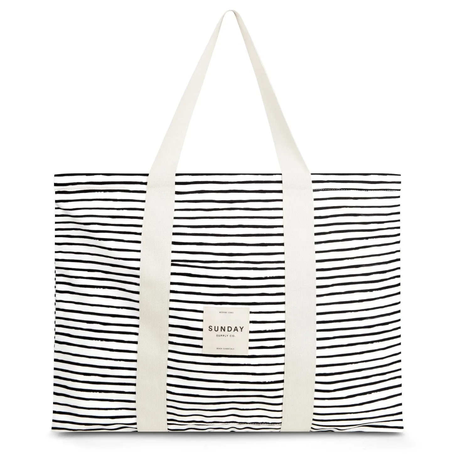 Natural Instinct Canvas Beach Bag