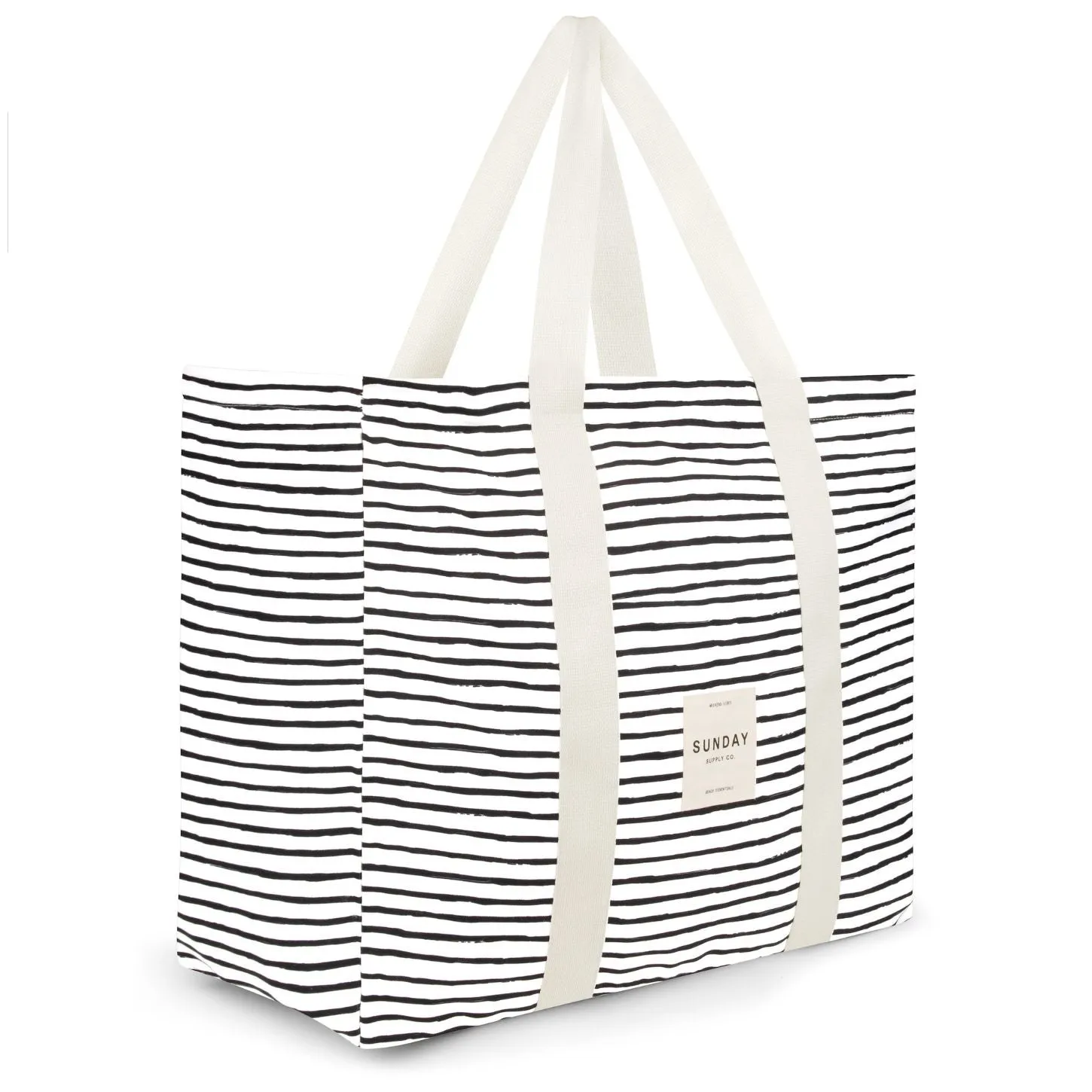 Natural Instinct Canvas Beach Bag