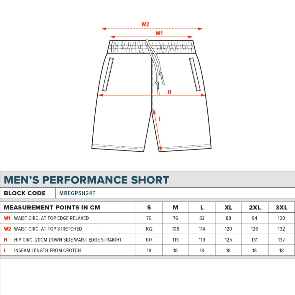 NRL Panel Performance Shorts - North Queensland Cowboys - Supporter - Mens Adult