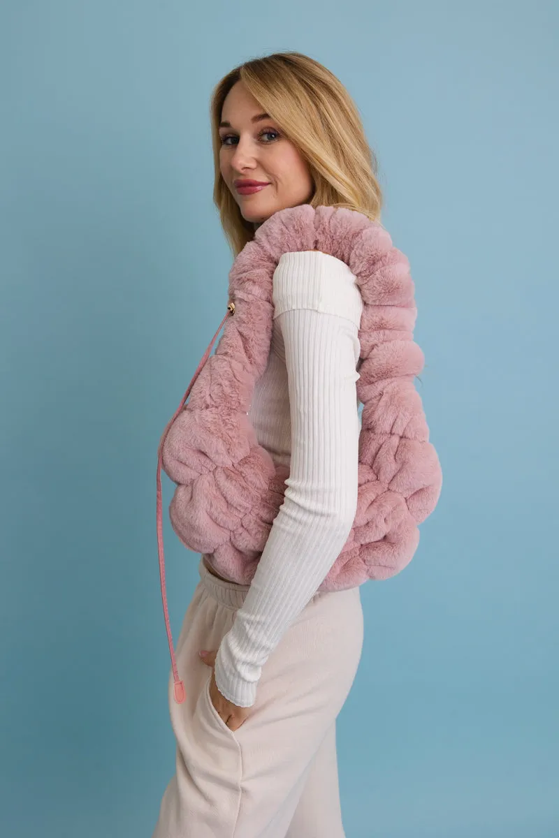Plush Cloud Knit Cross Body Bag ☁️