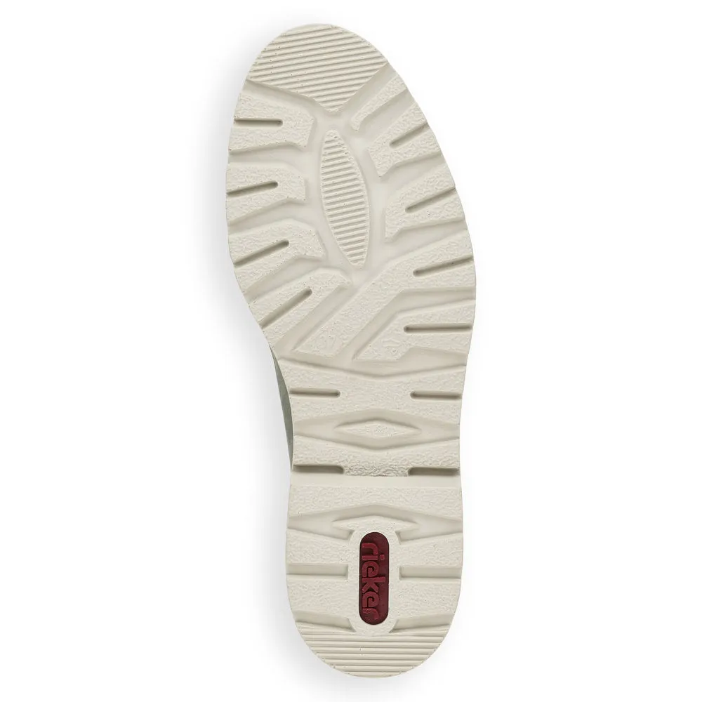 Rieker Ladies Buckle Trim Loafer
