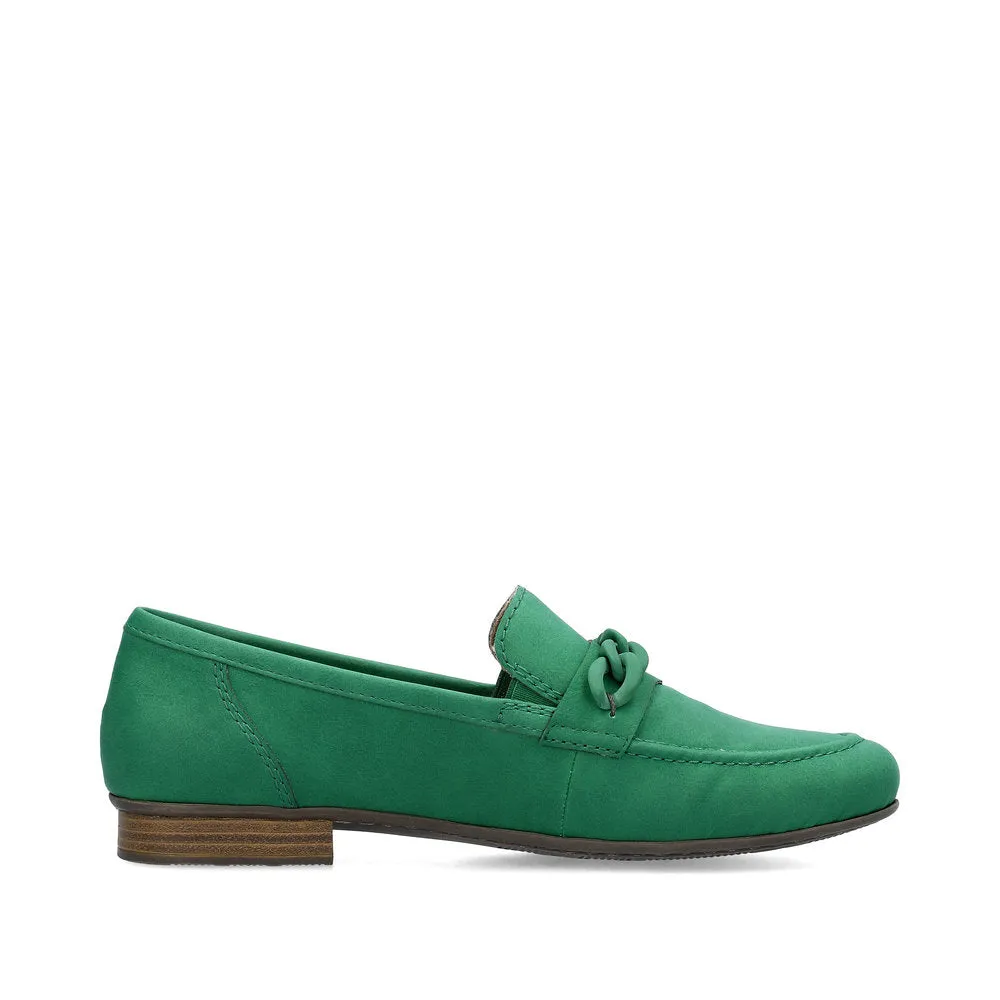 Rieker Ladies Chain Trim ladies Loafer