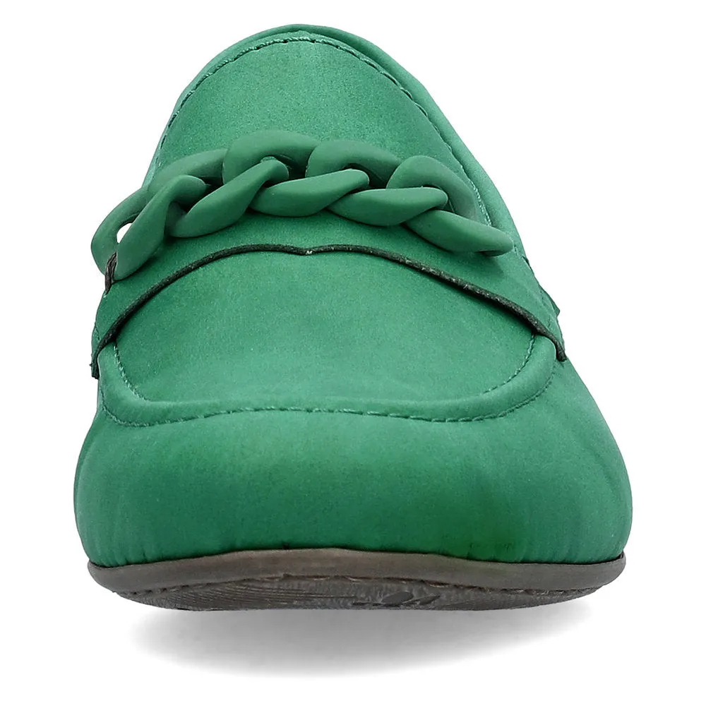 Rieker Ladies Chain Trim ladies Loafer