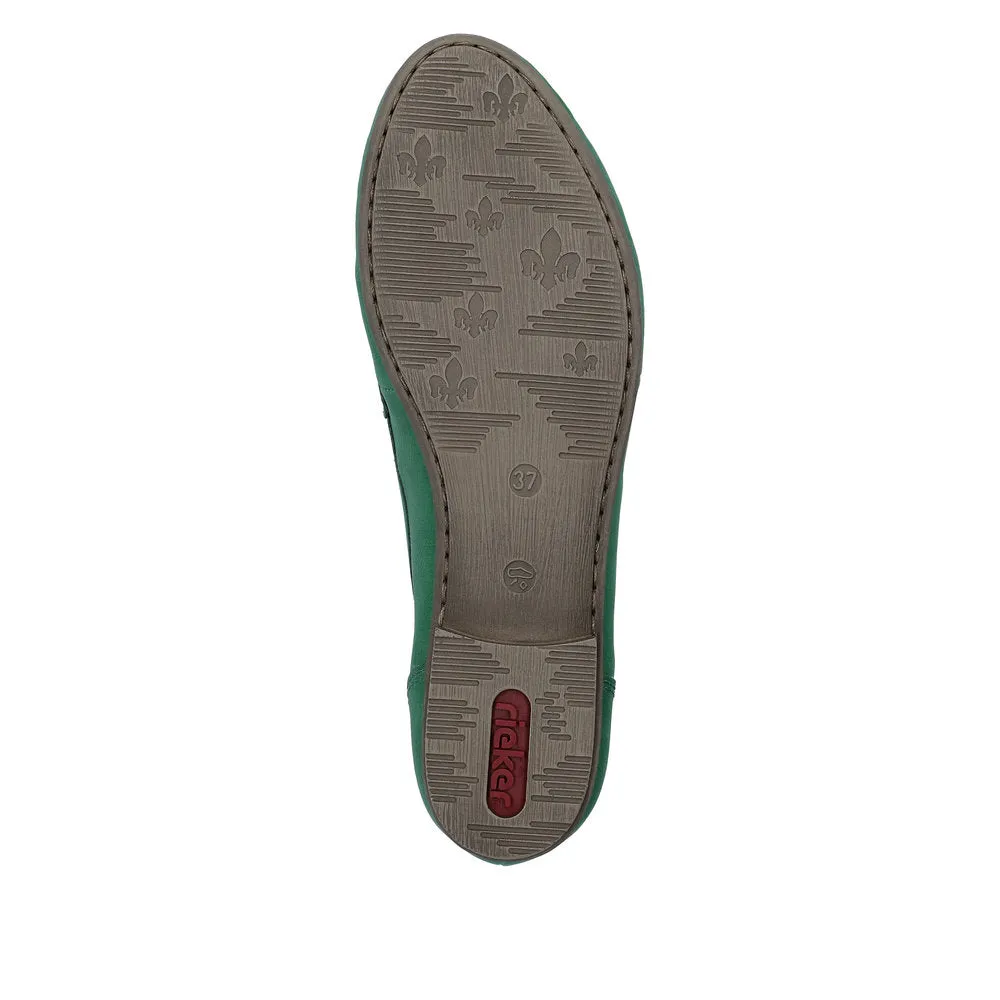 Rieker Ladies Chain Trim ladies Loafer
