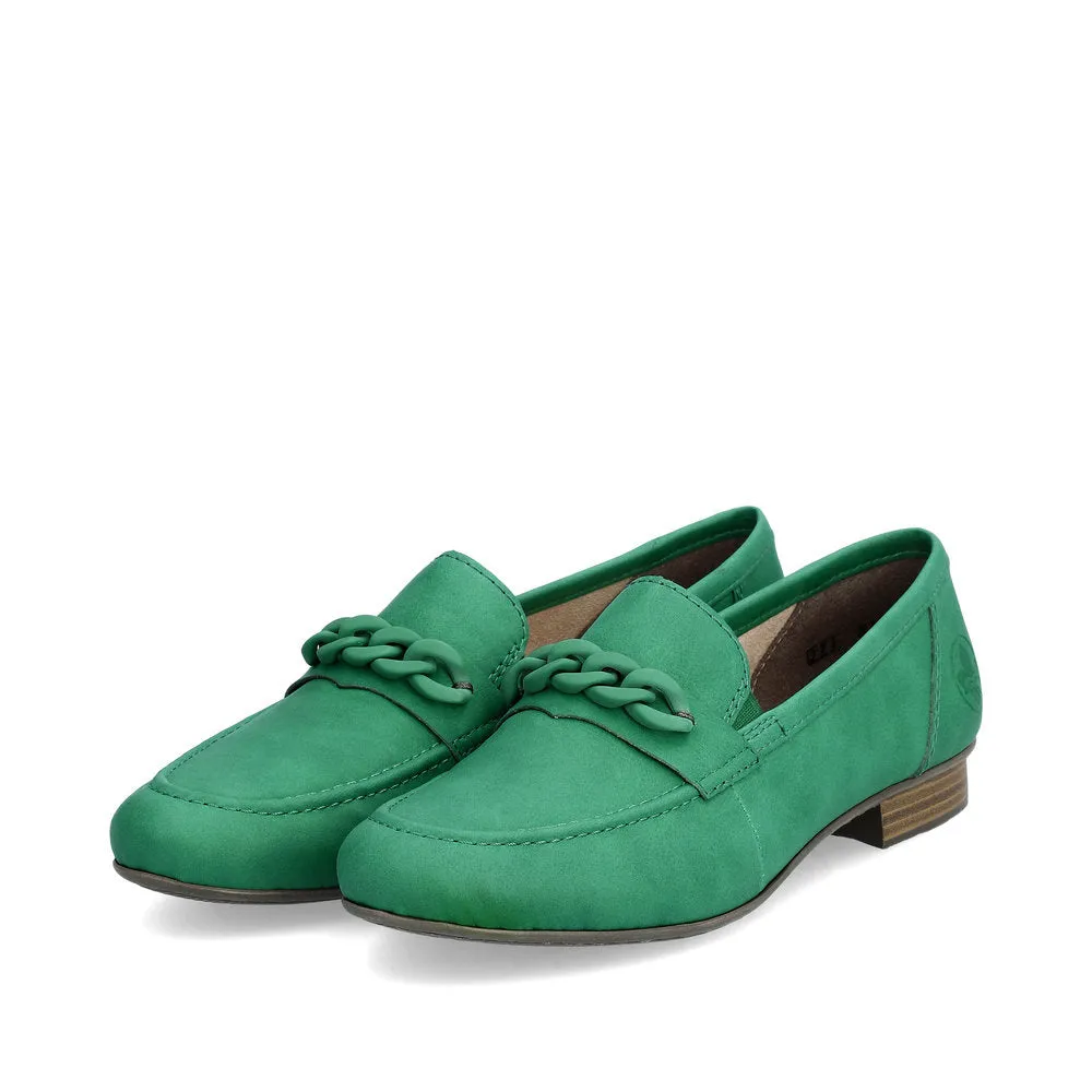 Rieker Ladies Chain Trim ladies Loafer