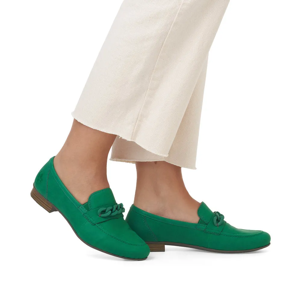 Rieker Ladies Chain Trim ladies Loafer