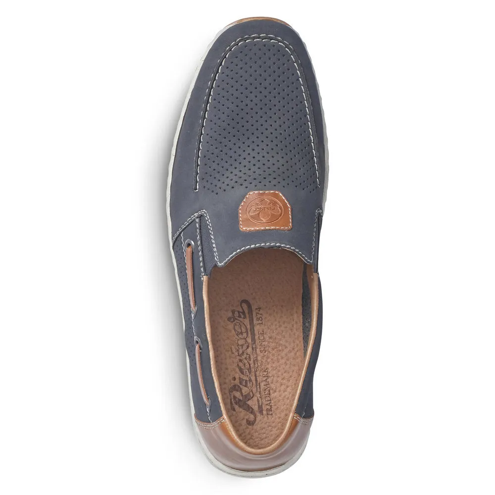 Rieker Men's Slip On Deck Shoe