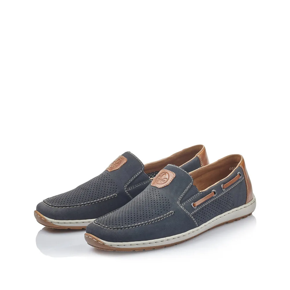 Rieker Men's Slip On Deck Shoe