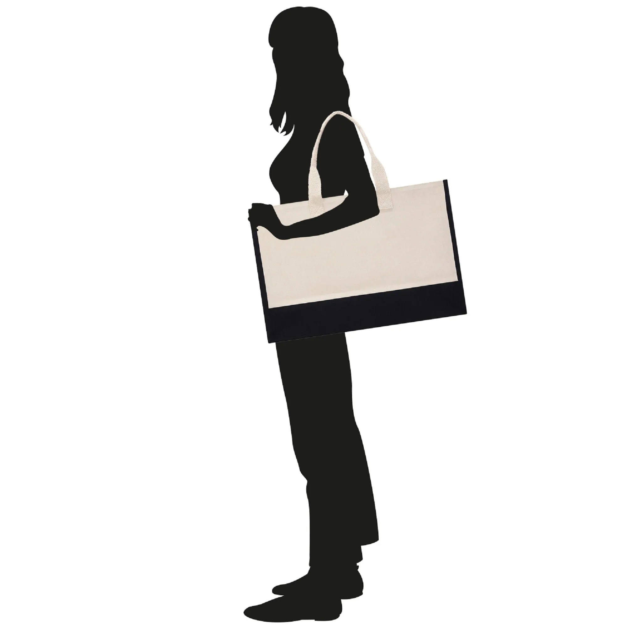 Road Trip Beach Tote Bag XL - Oversized Chic Tote Bag with Zipper and Inner Pockets - Gift for Her - Girls Weekend Tote - Weekender Bag