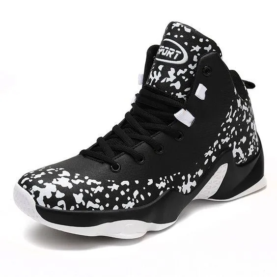 Shock-absorption High-top Basketball Shoes