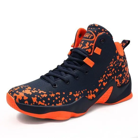 Shock-absorption High-top Basketball Shoes