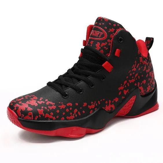 Shock-absorption High-top Basketball Shoes