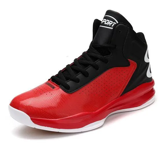 Shock-absorption High-top Basketball Shoes