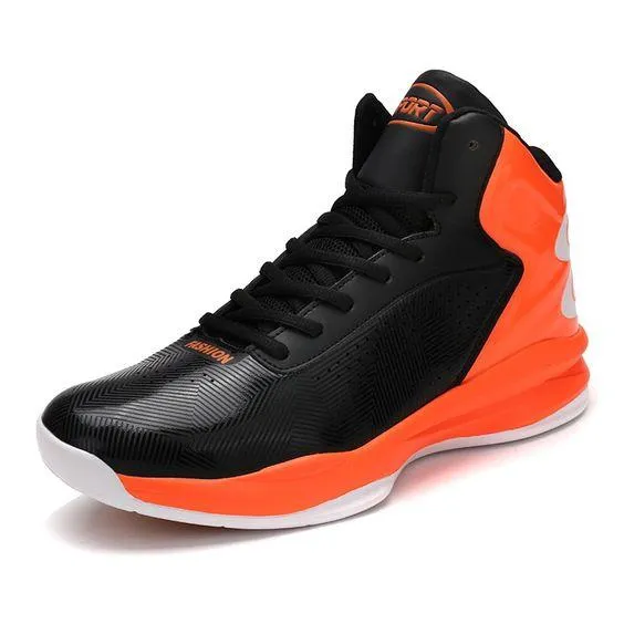 Shock-absorption High-top Basketball Shoes